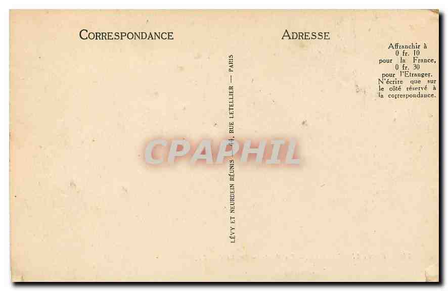 Fontainebleau - La Forêt - Rochers — LL, n°418 — Verso