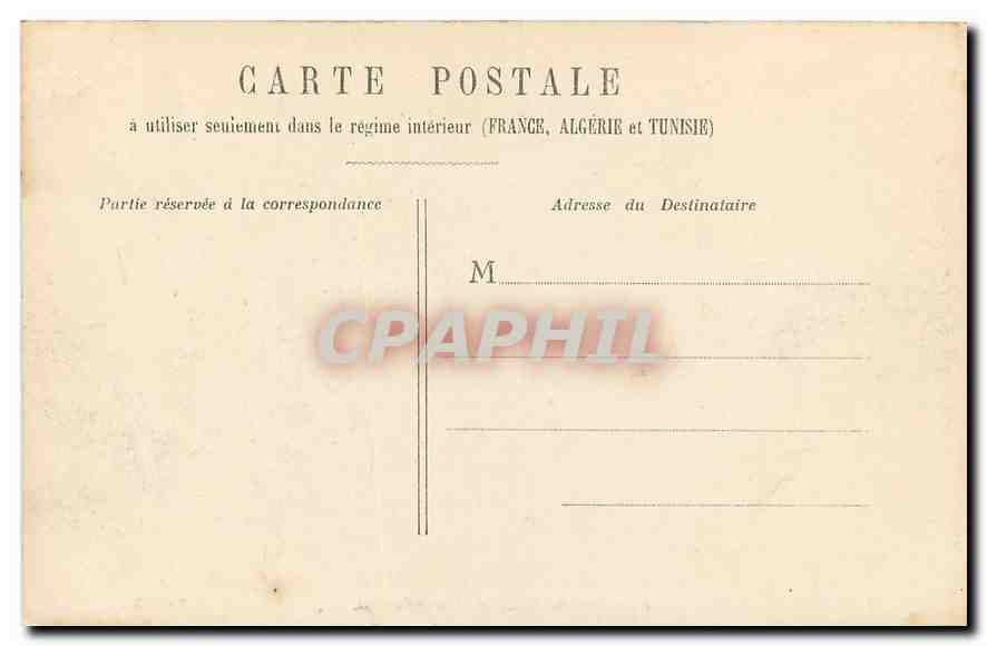 CPA Paris Fontaine de Medicis Luxembourg  — Rückseite