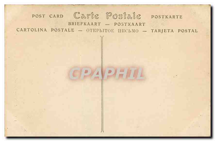 CPA Paris Notre Dame la Nef  — Verso