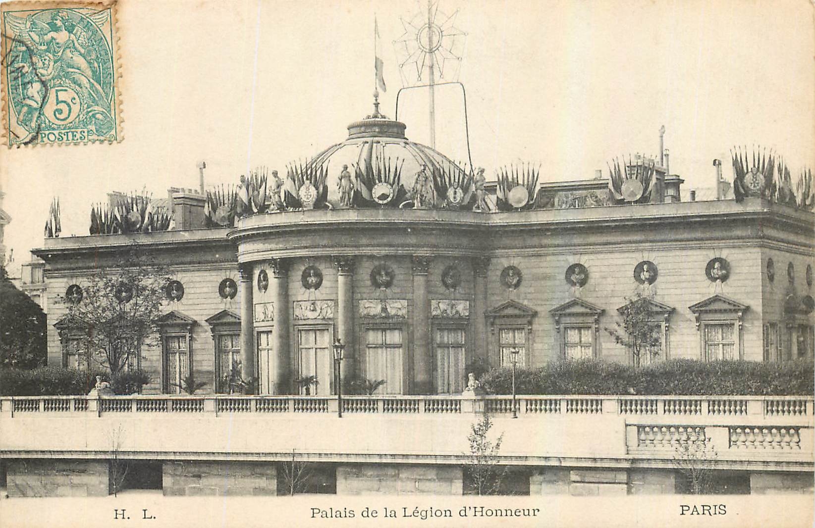 CPA Paris Palais de la Legion d'Honneur 