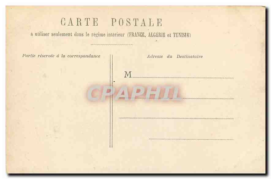 CPA Paris Palais de la Legion d'Honneur  — Rückseite