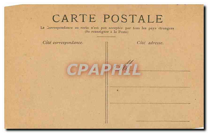 CPA Paris La Basilique de Montmartre  — Rückseite