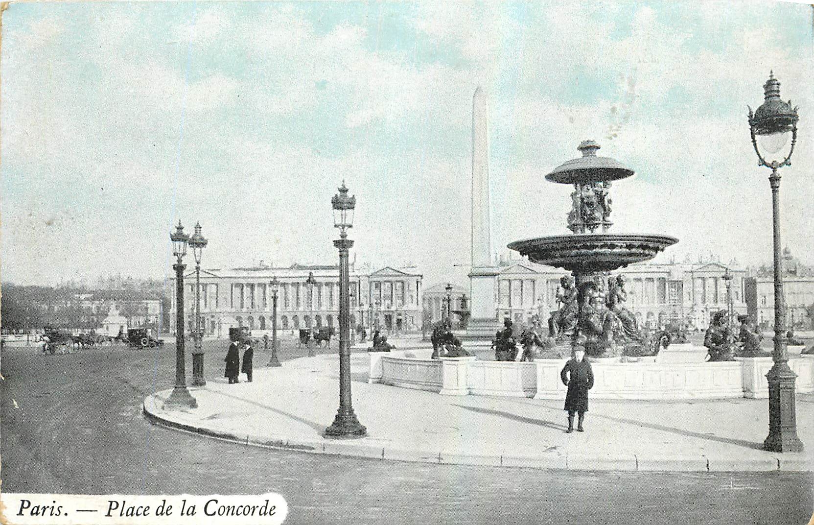 CPA Paris Place de la Concorde 