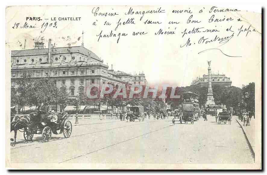 CPA Paris Le Chatelet 