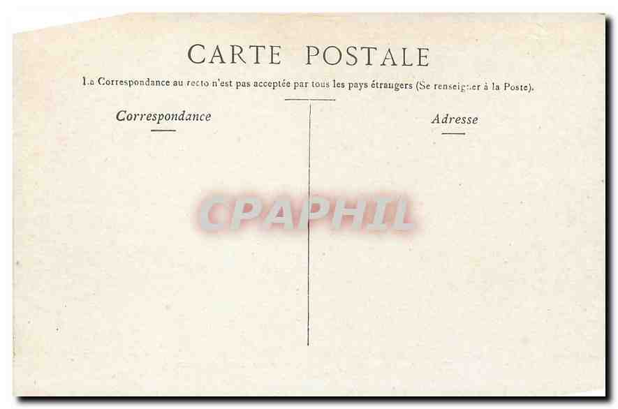 CPA Paris Les Arts et Metiers et la Reaumur  — Verso