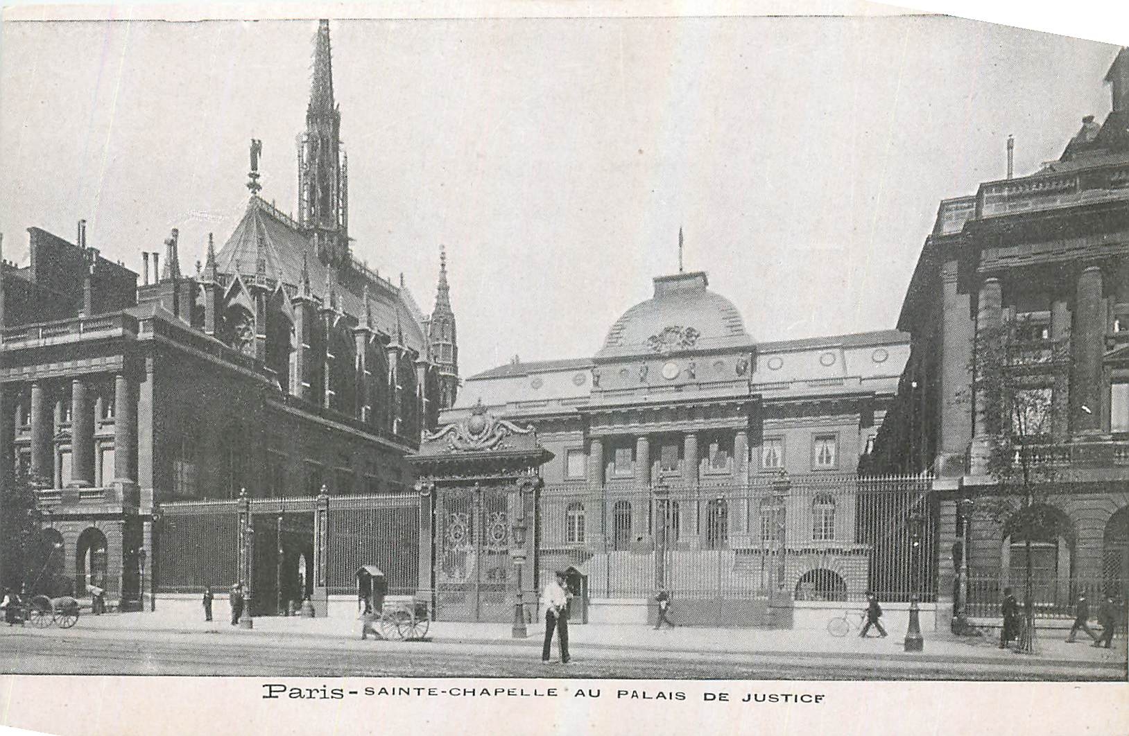 CPA Paris Sainte Chapelle au Palais de Justice 