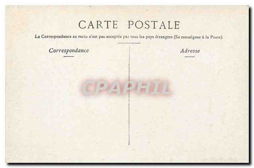 CPA Paris Les Tuileries et la Terrasse de l'Orangerie  — Rückseite
