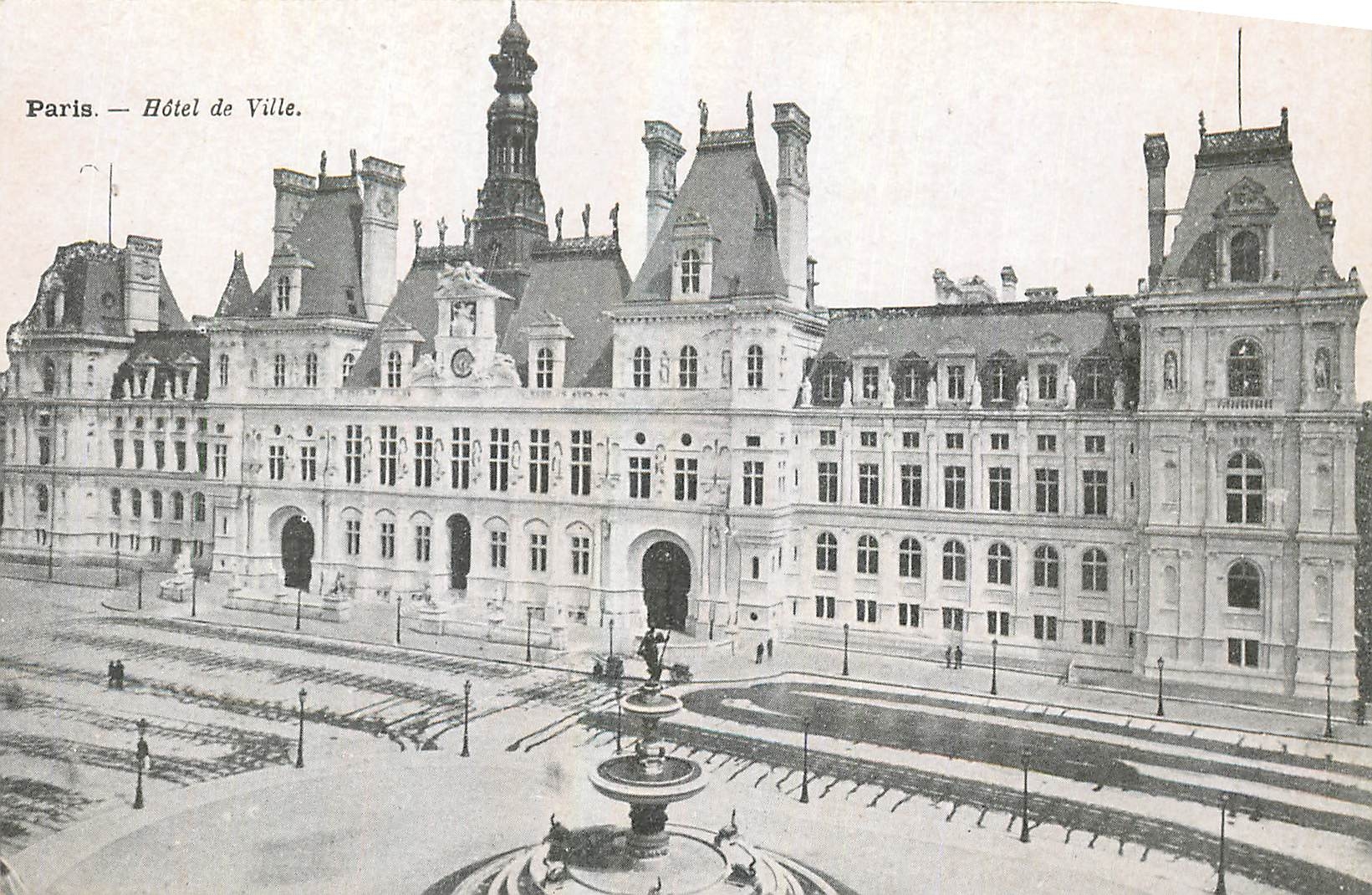 CPA Paris Hotel de Ville 