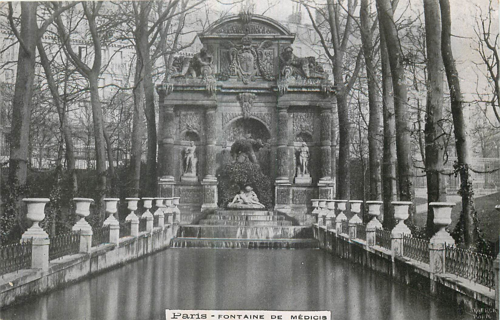 CPA Paris Fontaine de Medics 