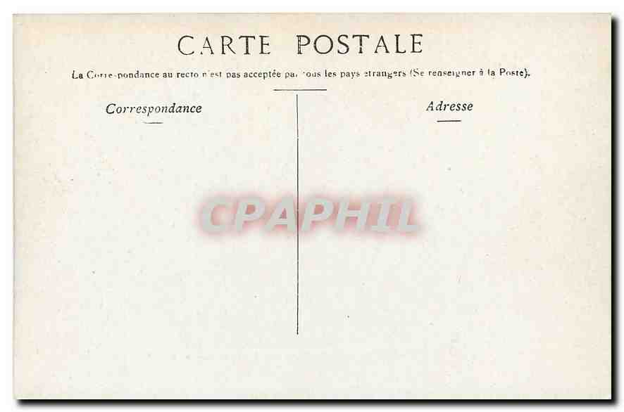 CPA Paris La Madeleine et rue Royale  — Rückseite