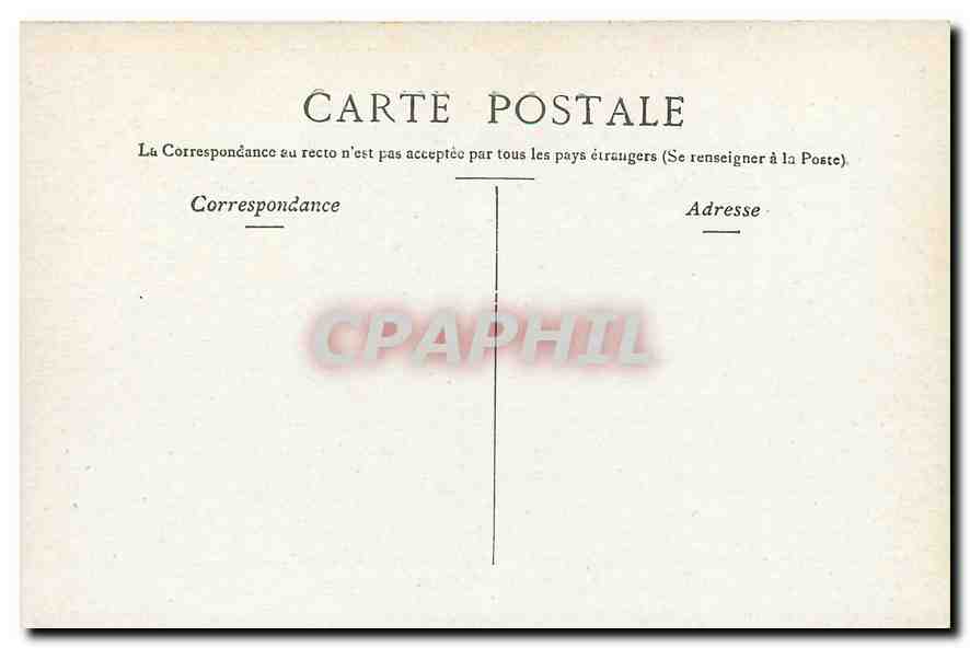 CPA Paris La Grille du Parc monceau  — Rückseite
