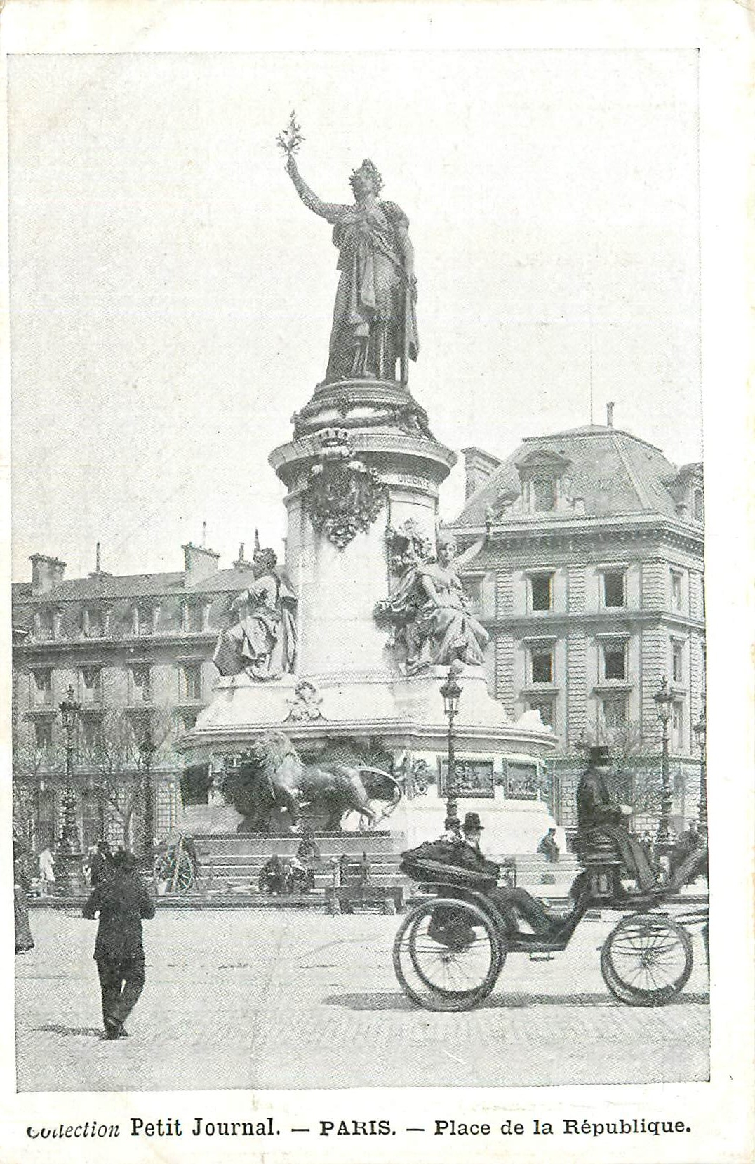 CPA Petit Journal Paris Place de la Republique 