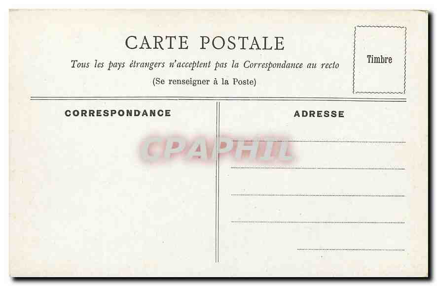CPA Paris La Chapelle du Tourbeau de Napoleon I Hotel des Invalides  — Rückseite