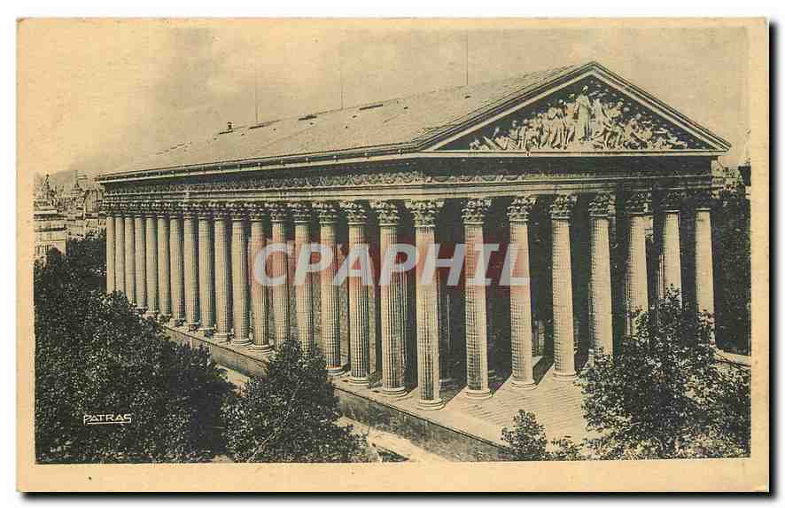 CPA Les Jolis coins de Paris Eglise de la Madeleine 