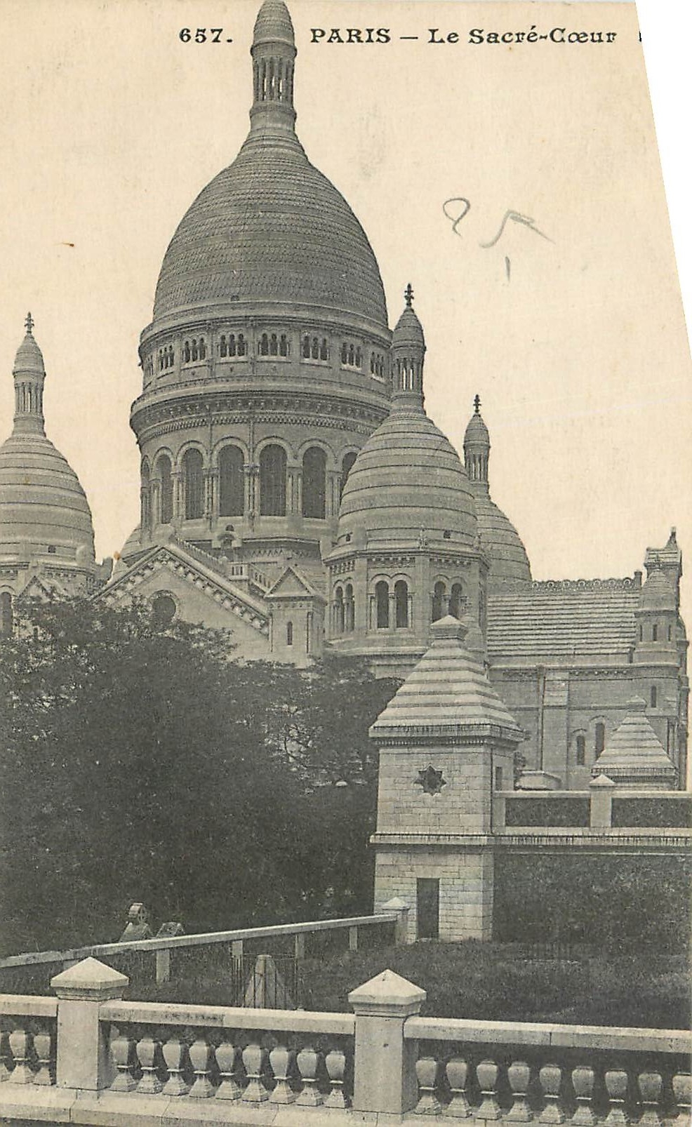 CPA Paris Le Sacre Coeur 