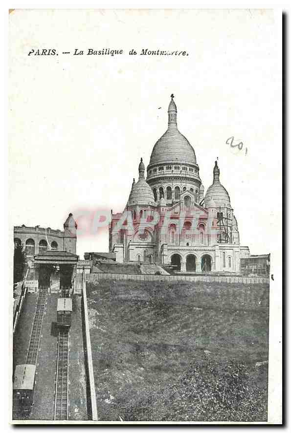 CPA La Basilique de Montamrtre 