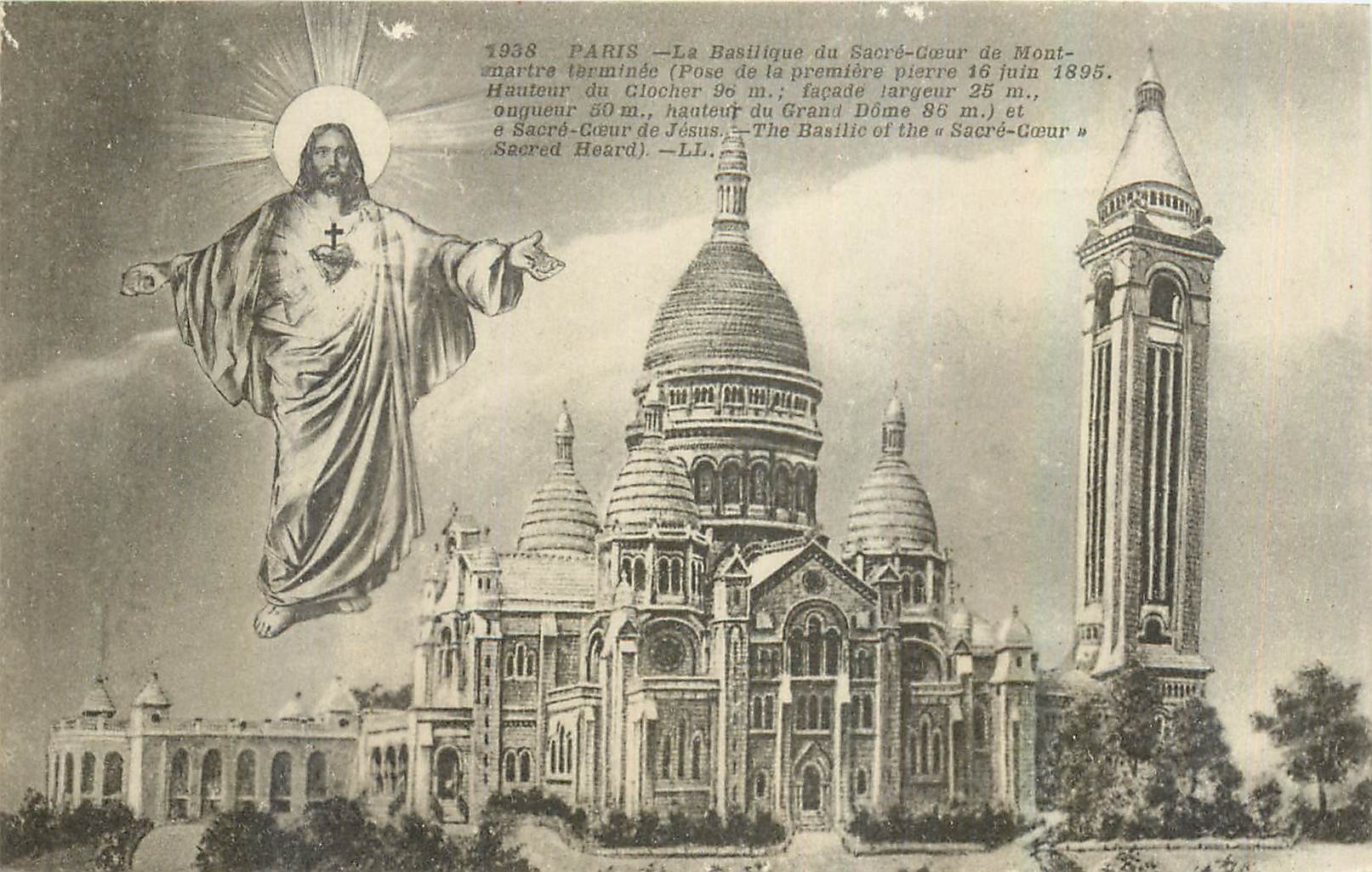 Paris — La Basilique du Sacré-Cœur de Montmartre — LL