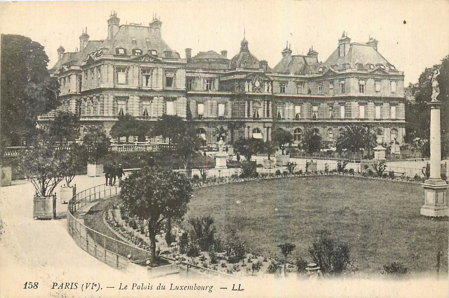 CPA Paris Le Palais du Luxembourg 