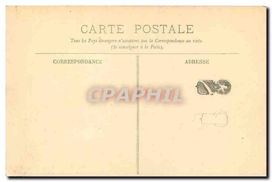 CPA Paris Le Bois de Vincennes Le Lac Daumesnil Le Temple Grec  — Rückseite
