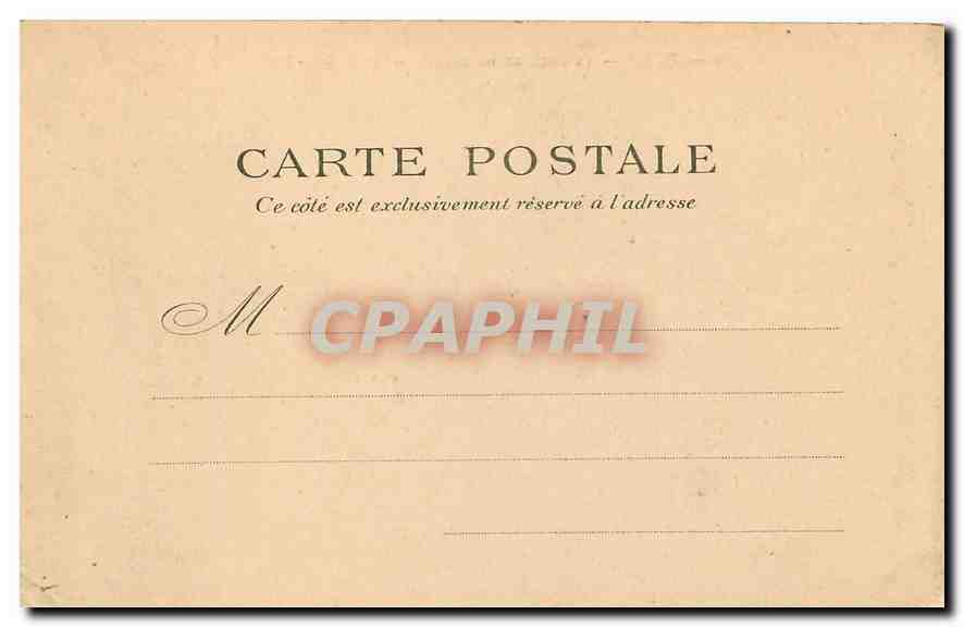 CPA Paris Le College de France  — Rückseite