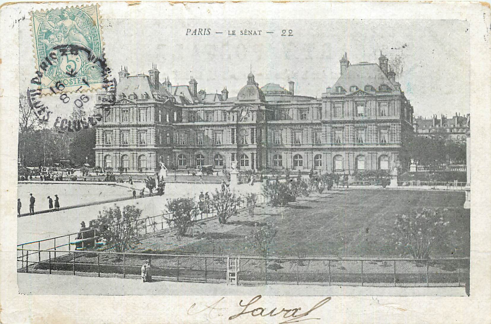 CPA Paris Le Senat 