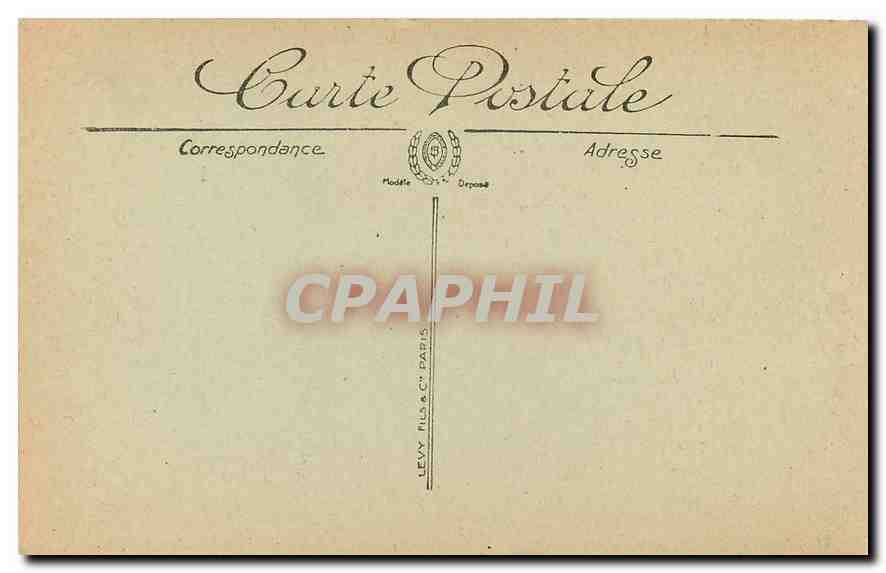 CPA Paris La Facade de Notre Dame  — Verso