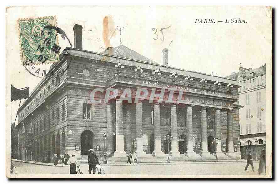 CPA Paris l'Odeon 