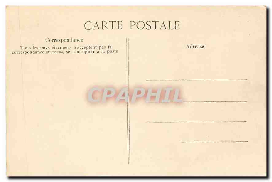 CPA Paris Quand Meme I de Mercie Carrousel des Tuileries  — Verso