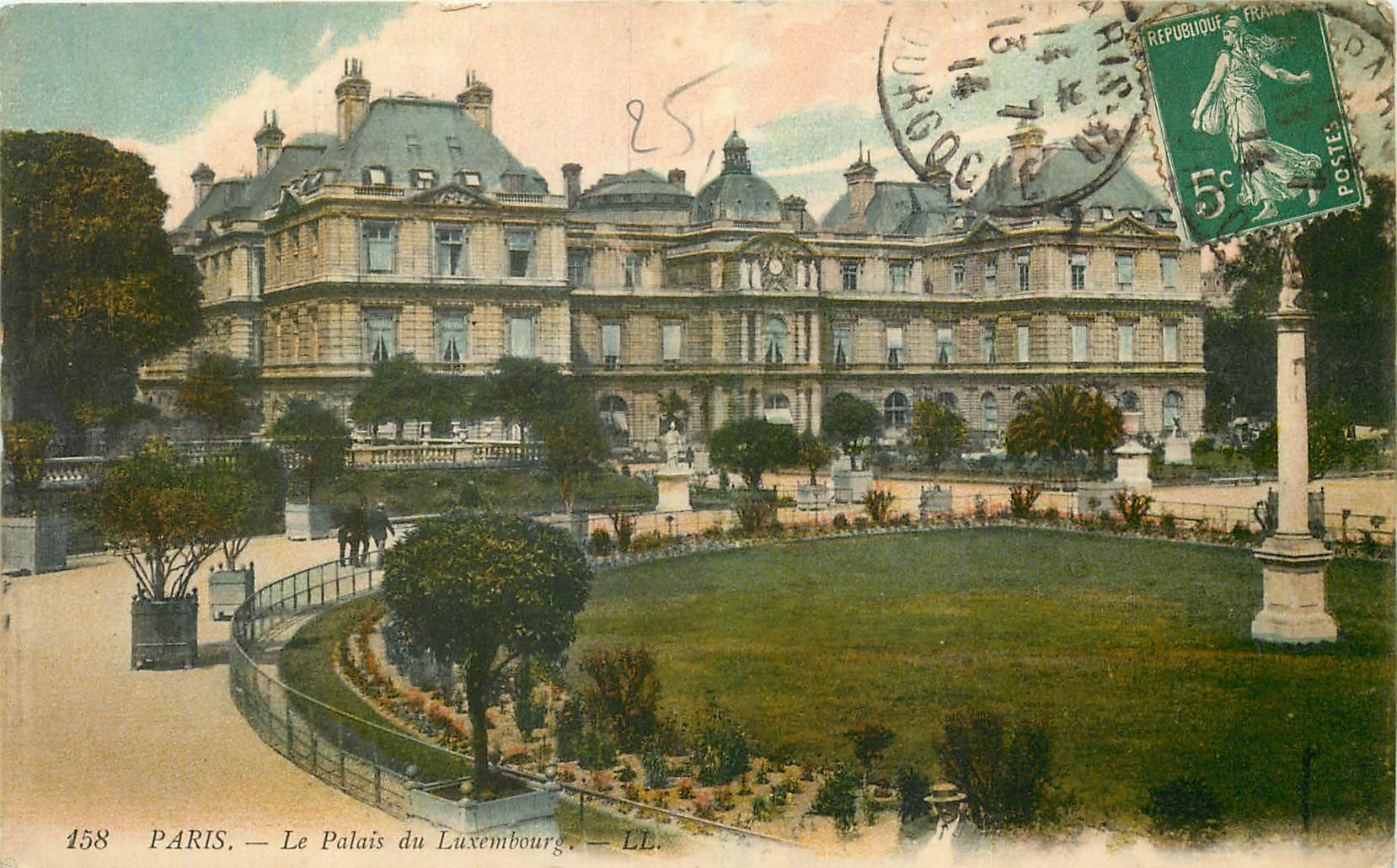 CPA Paris Le Palais du Luxembourg 