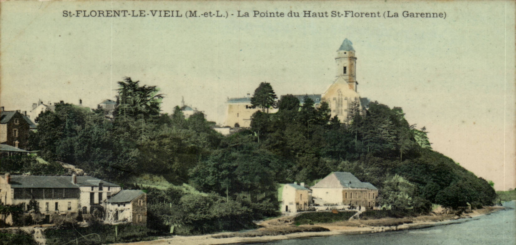 St Florent le Vieil CPA la pointe du Haut St Florent (la Garenne)