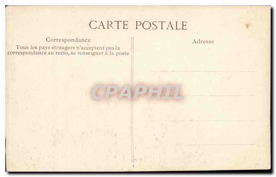CPA Le secret du timbre A toi ma vie Boite aux lettres — Rückseite