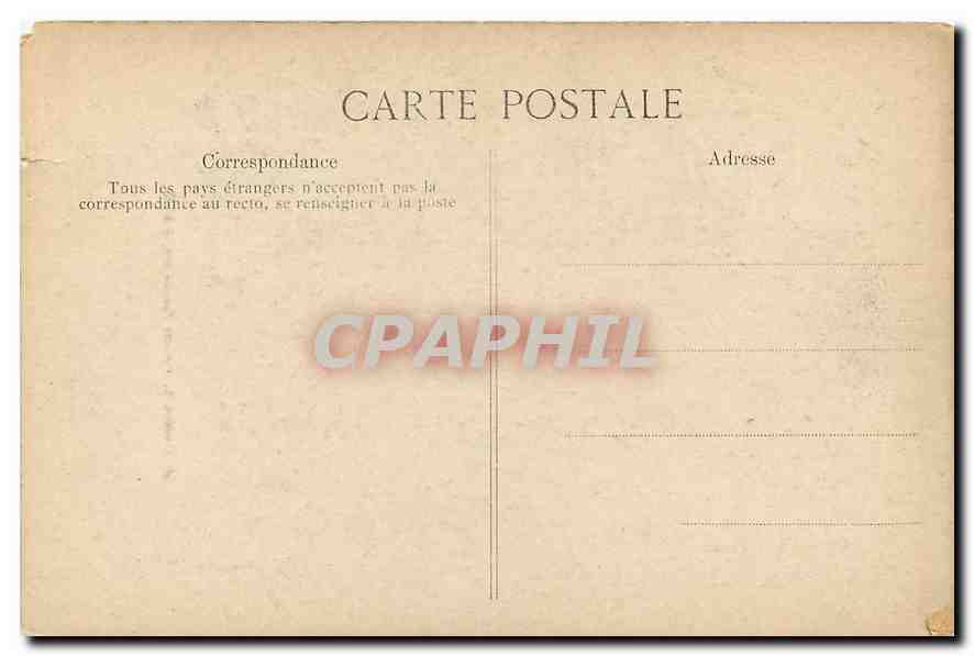 CPA Paris A Vincent rue de Beaux Arts  — Rückseite