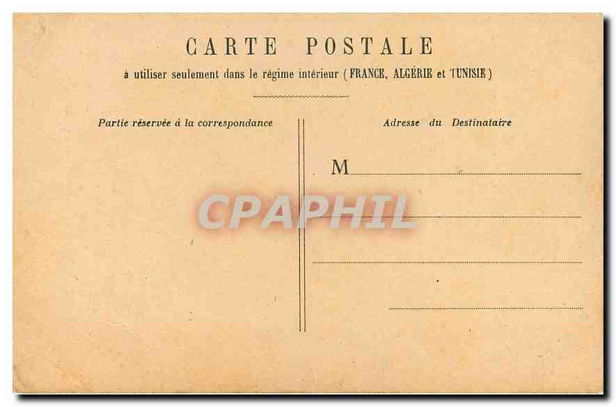 CPA Paris Institut de France Bateau Elixiri Combier — Rückseite