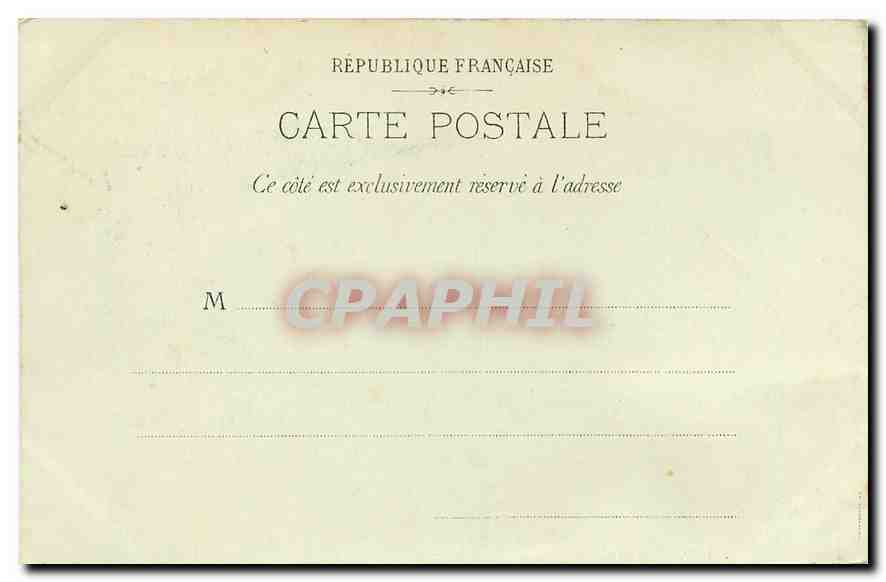 CPA Paris Le Grand Palais  — Rückseite