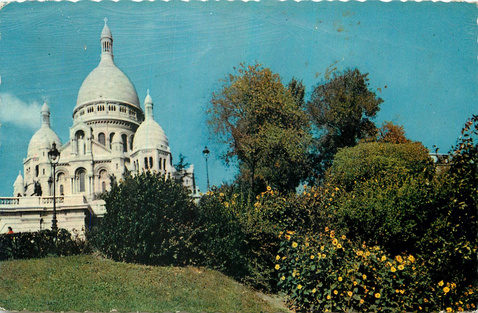 CPA Paris Basilique du Sacre Coeur 
