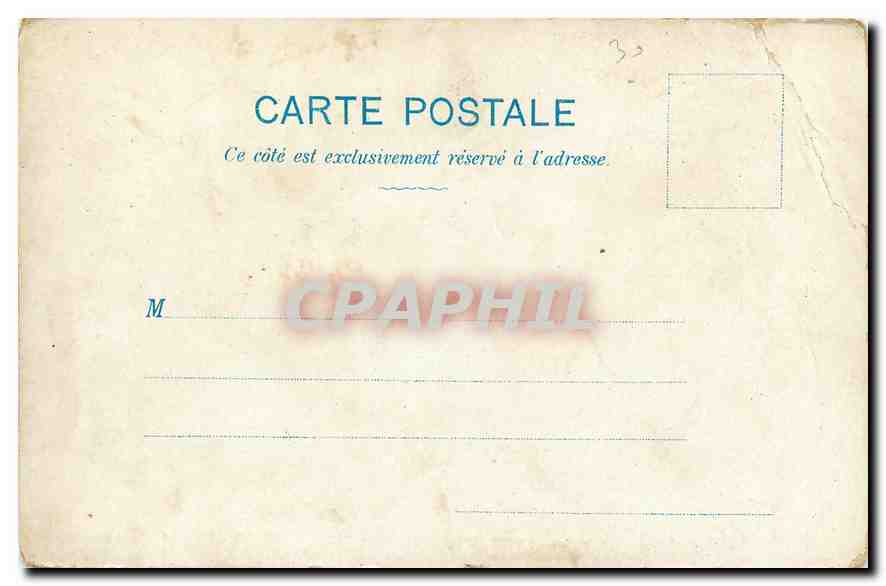 CPA Paris Vue de l'Esplanade des Invalides Exposition Universelle 1900 Champagne Mercier Epernay — Verso