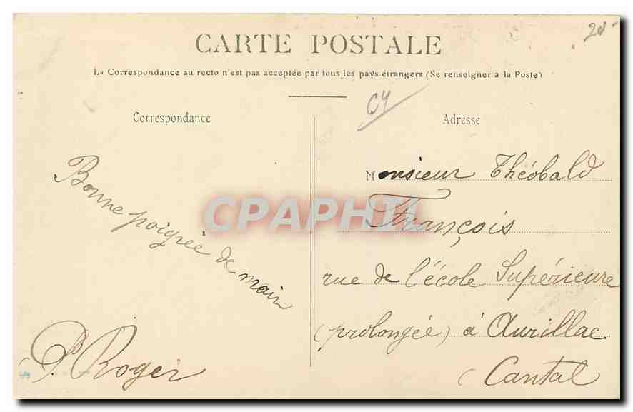 CPA Paris Le Triomphe de la Republique Place de la Nation  — Rückseite