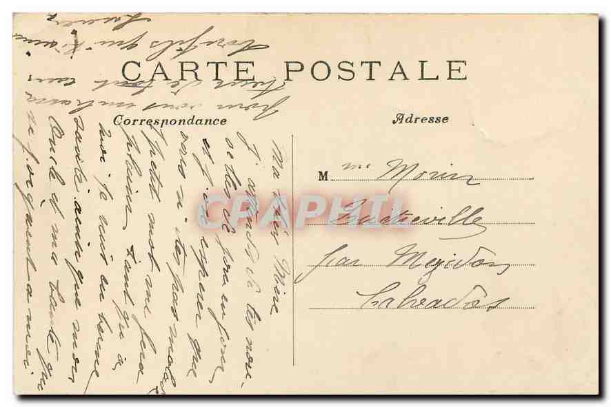 CPA Paris Bois Boulogne La pointe du grand Lac  — Rückseite