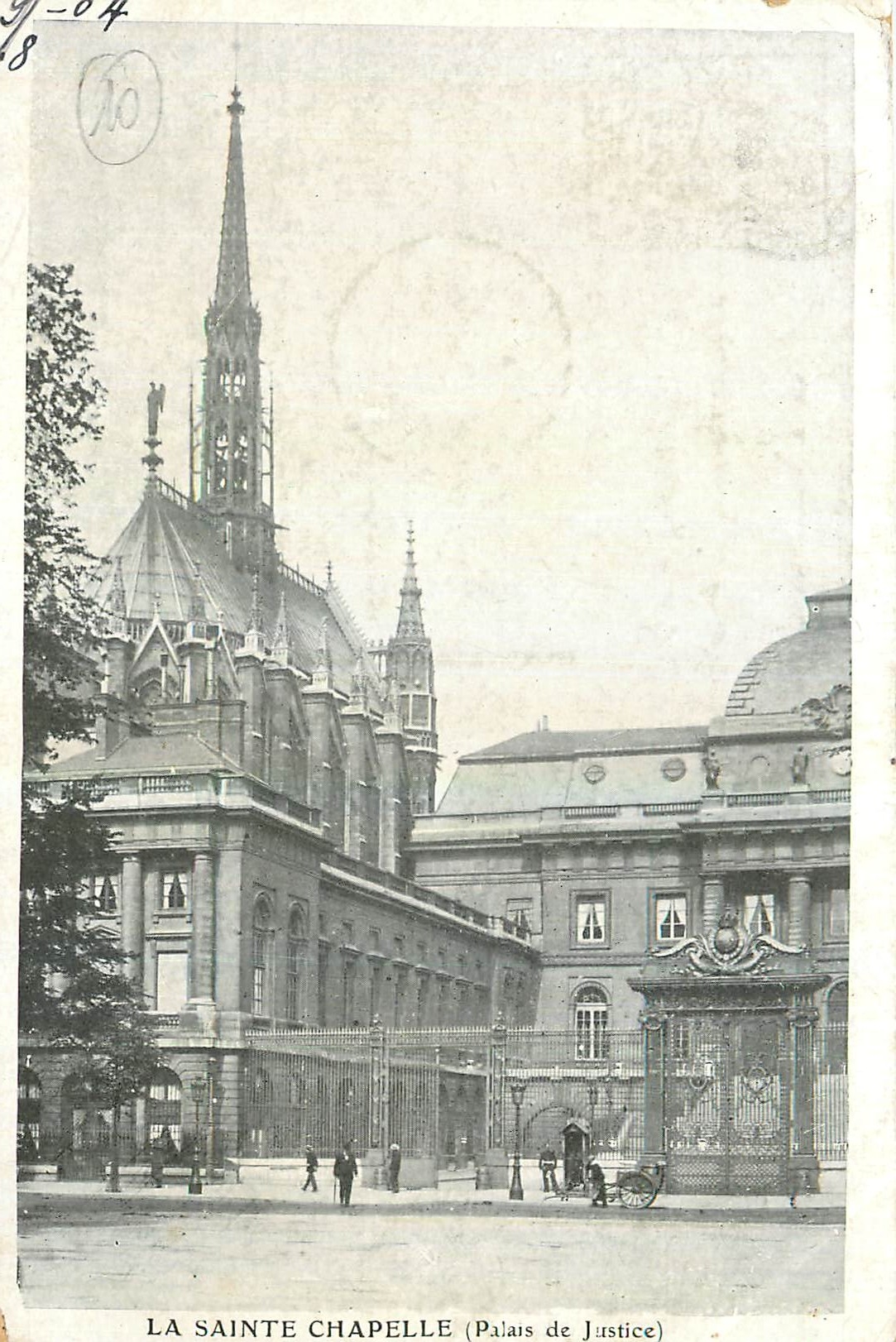 CPA Paris La Sainte Chapelle Palais de Justice 