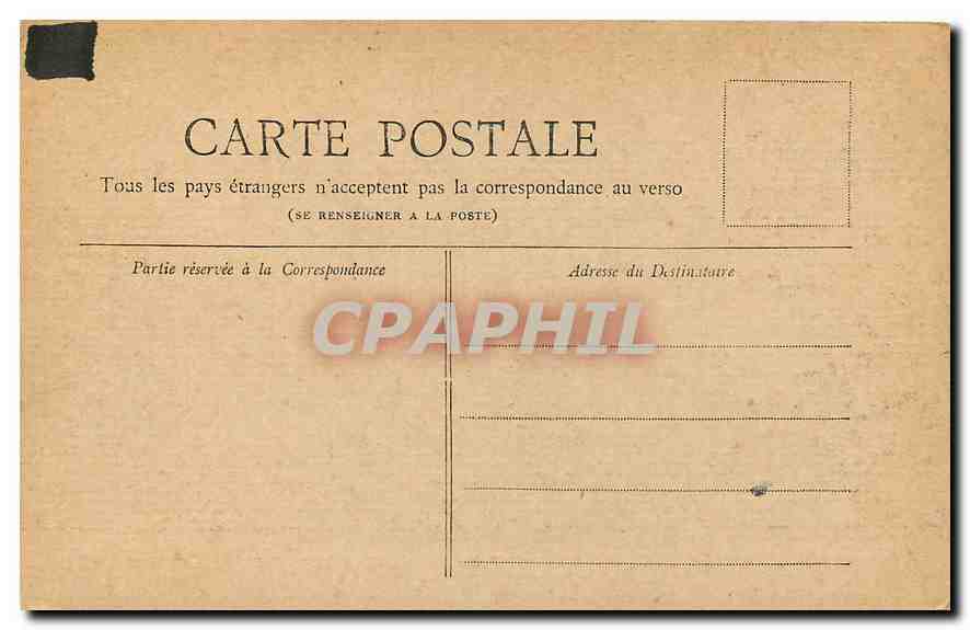 CPA Paris L'Arc Triomphe du Carrousel  — Rückseite