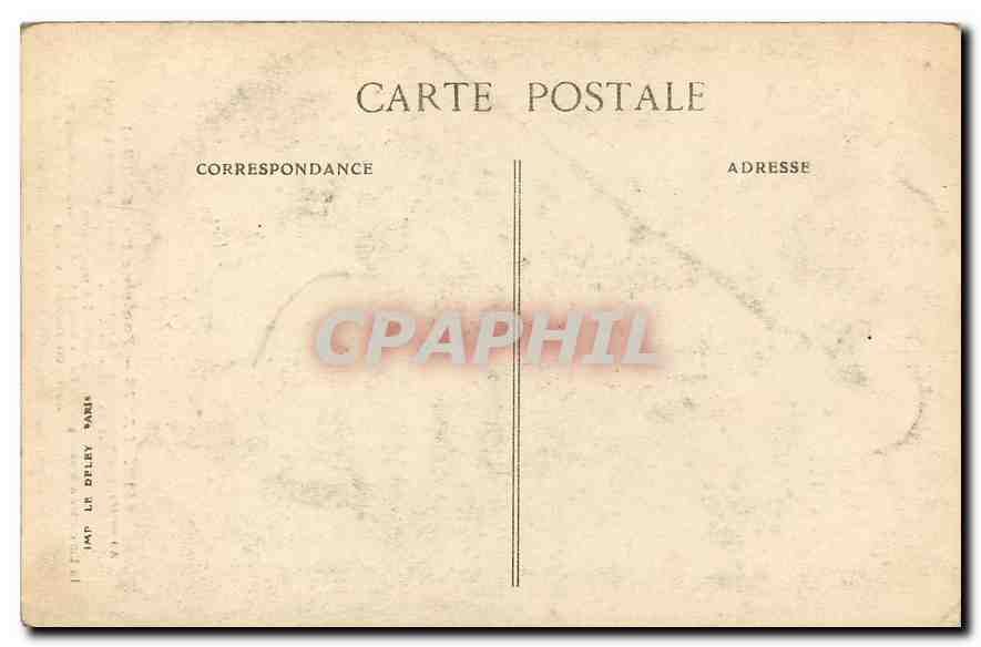 CPA Paris Fontaine Saint Michel  — Rückseite