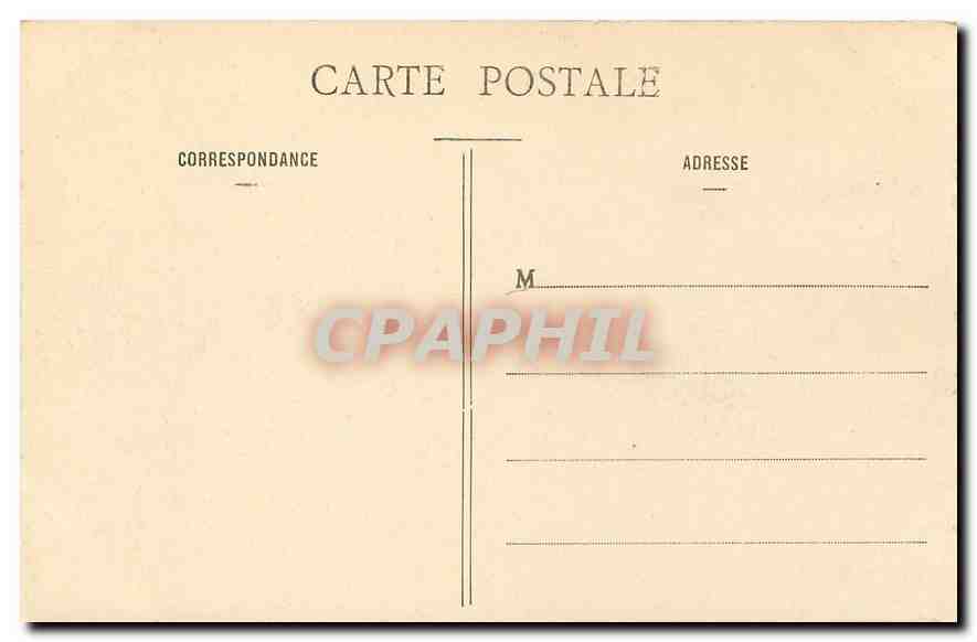 CPA Paris La Tour St Jacques  — Verso