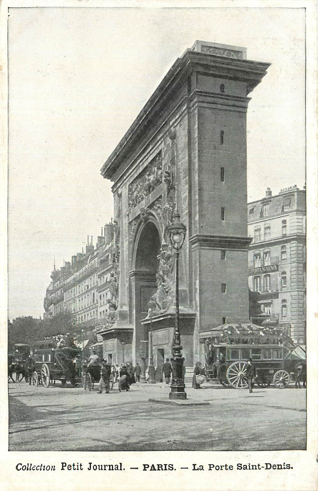 CPA Paris La Porte Saint Denis 