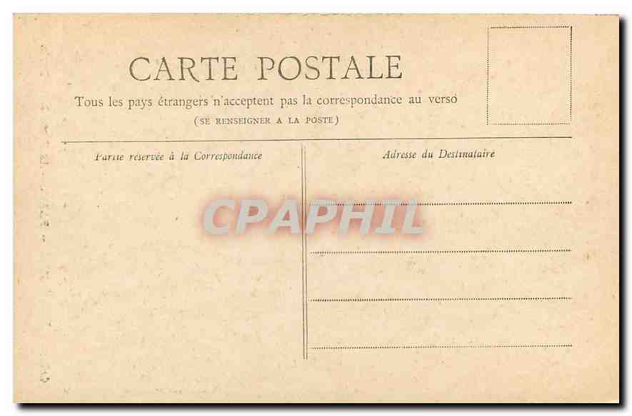 CPA Paris La Porte Saint Denis  — Verso