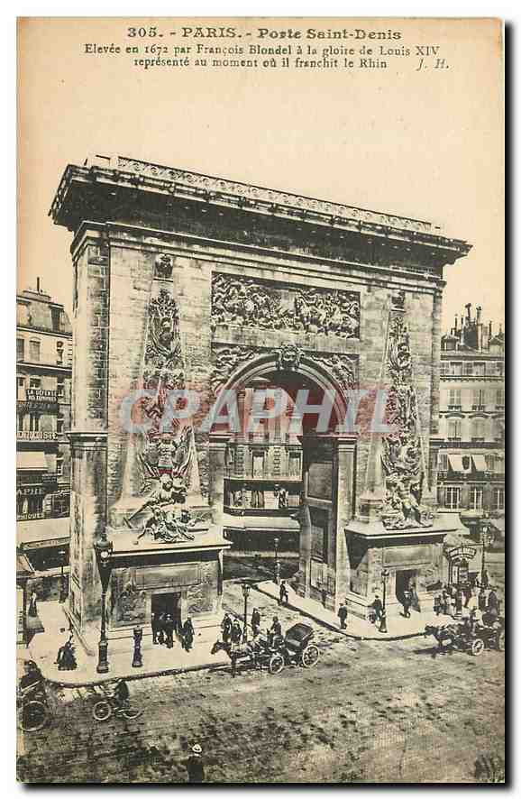 CPA Paris Porte Saint Denis 