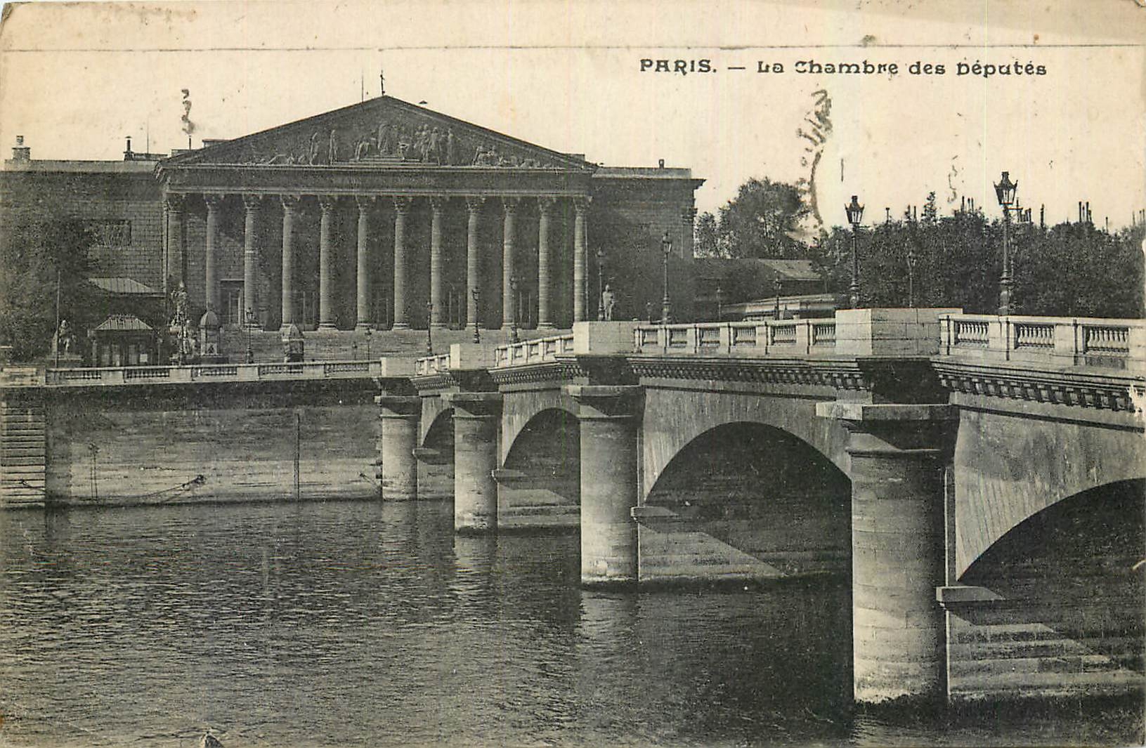 CPA Paris La Chambre des Deputes 
