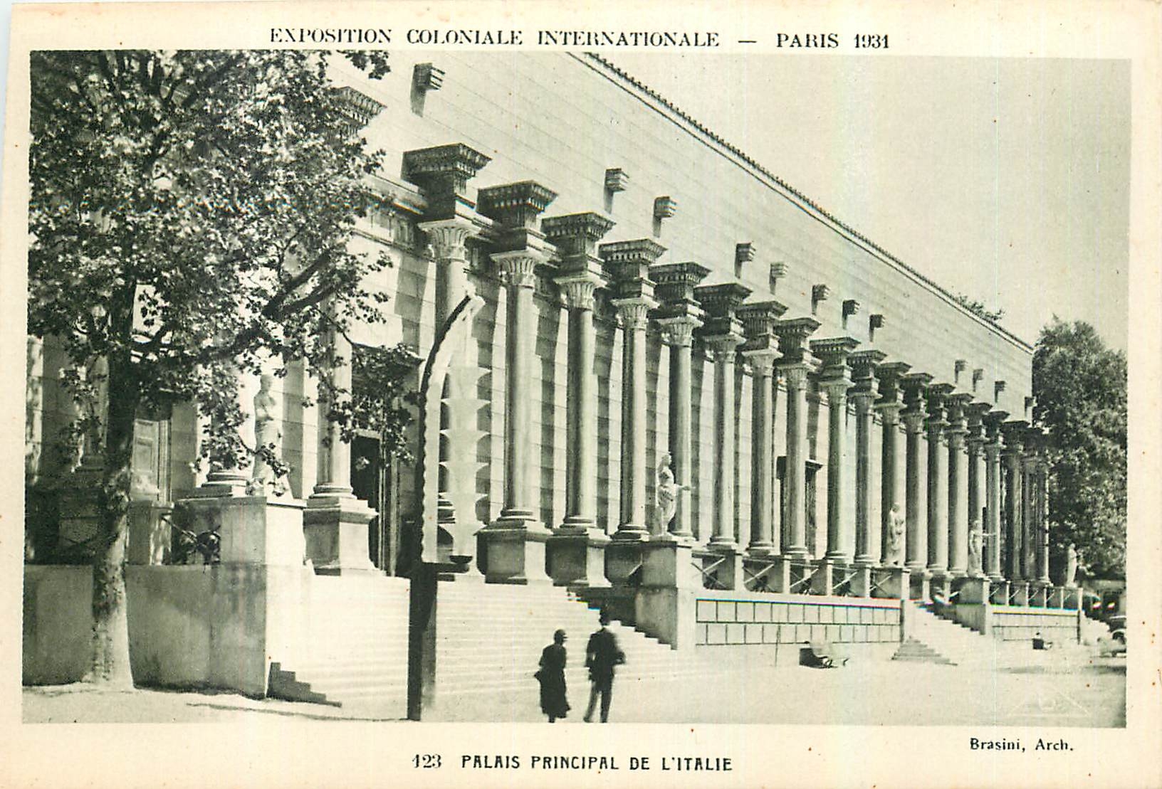 CPA Paris Palais principal de l'Italie Exposition Coloniale Internationale 1931