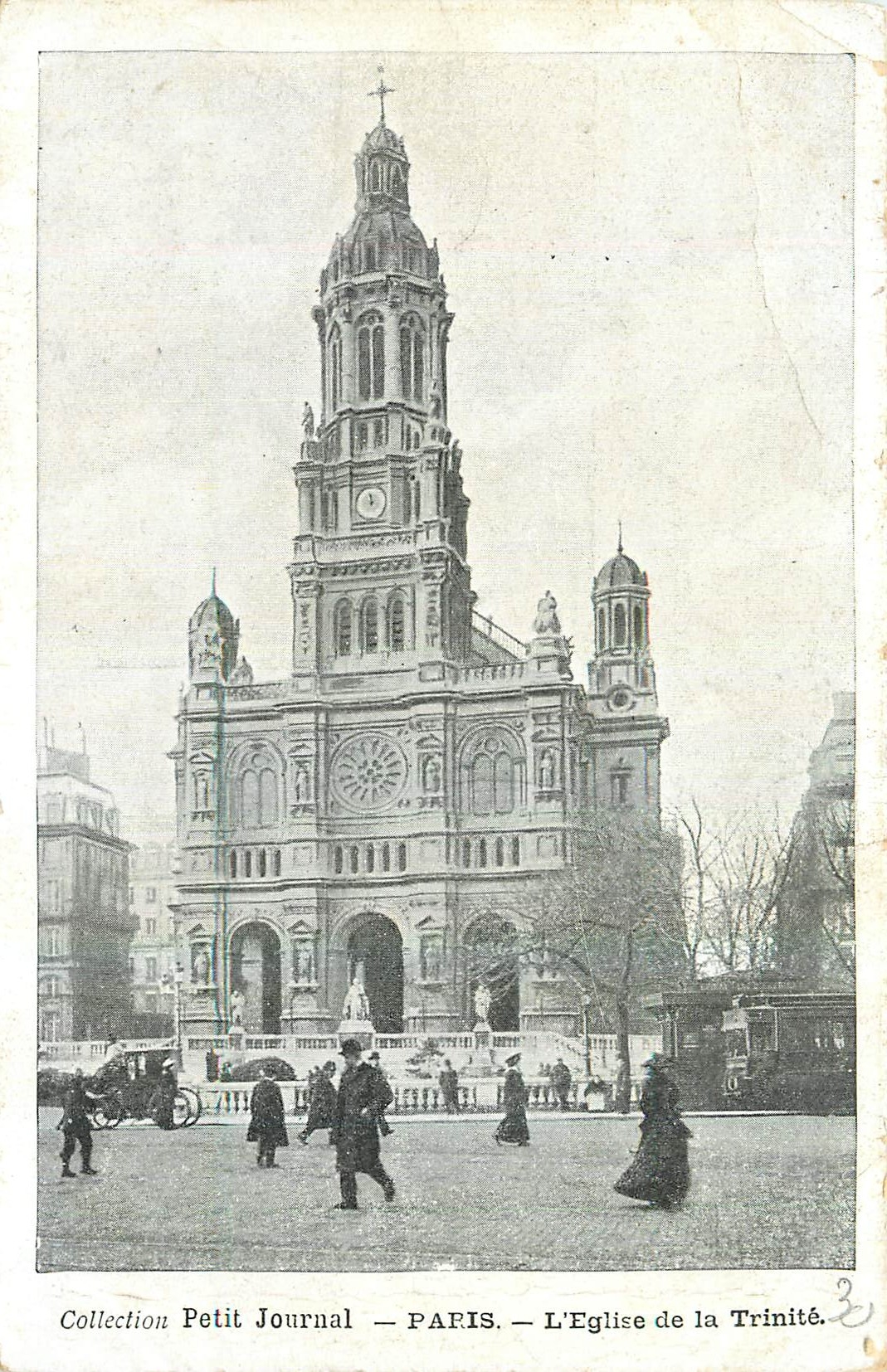 CPA Paris l'Eglise de la Trinite 