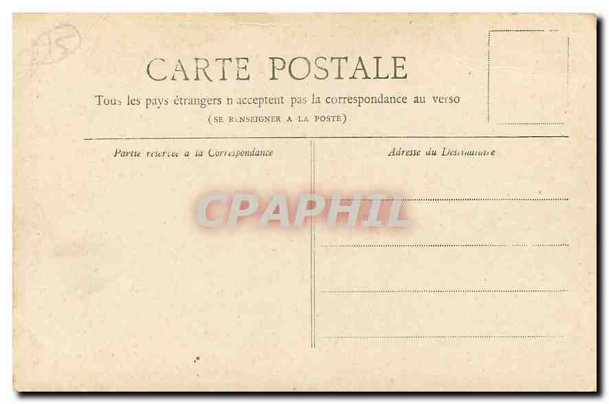 CPA Paris l'Eglise de la Trinite  — Rückseite