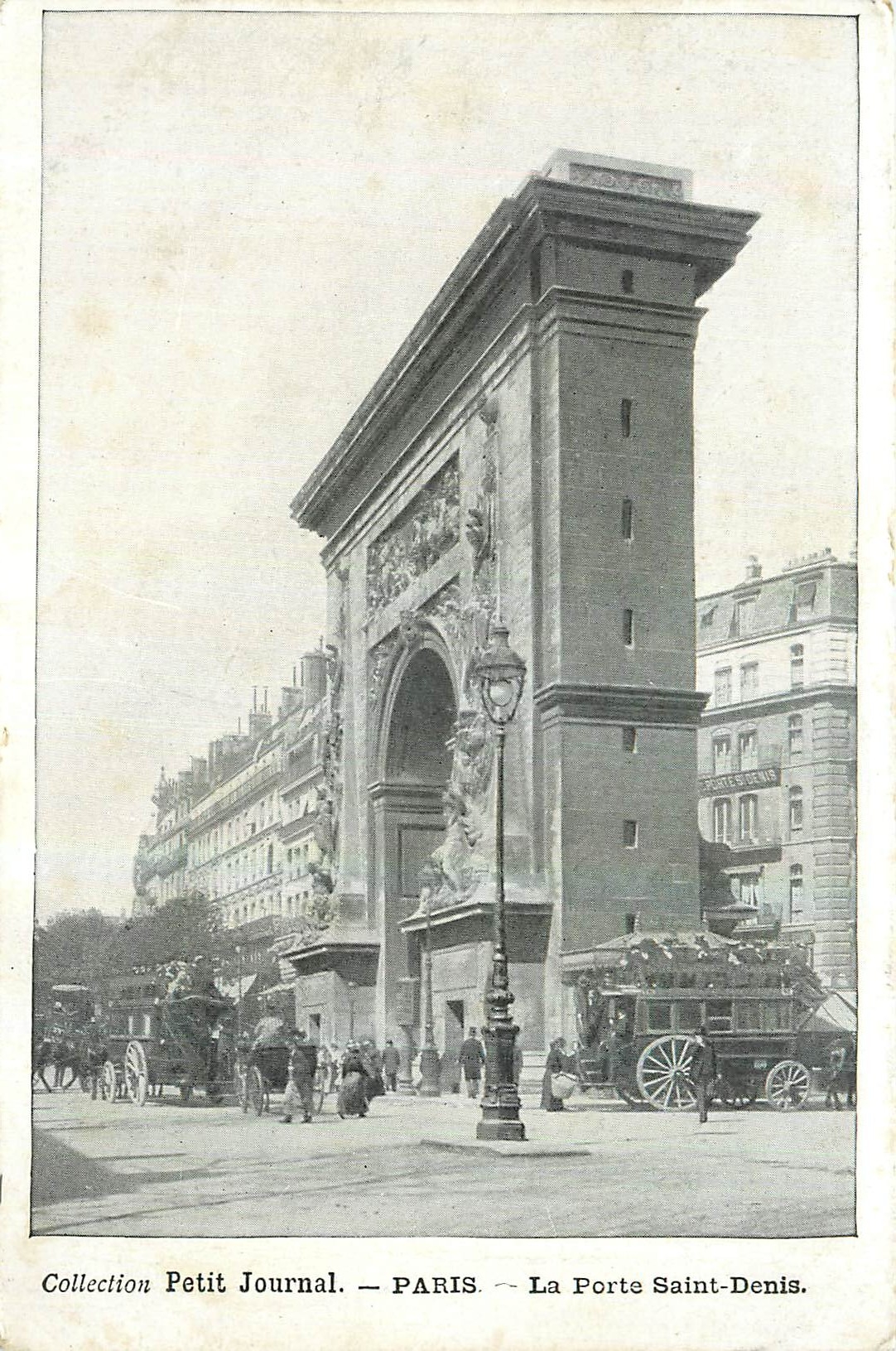 CPA Paris La Porte Saint Denis 